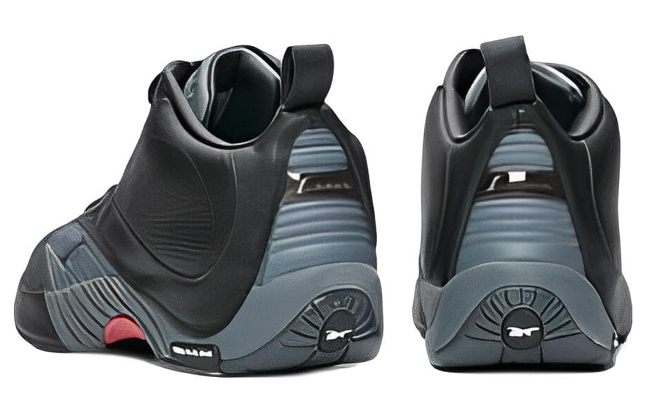 Ретро баскетбольные кроссовки Reebok Answer IV Black Grey - изображение 3