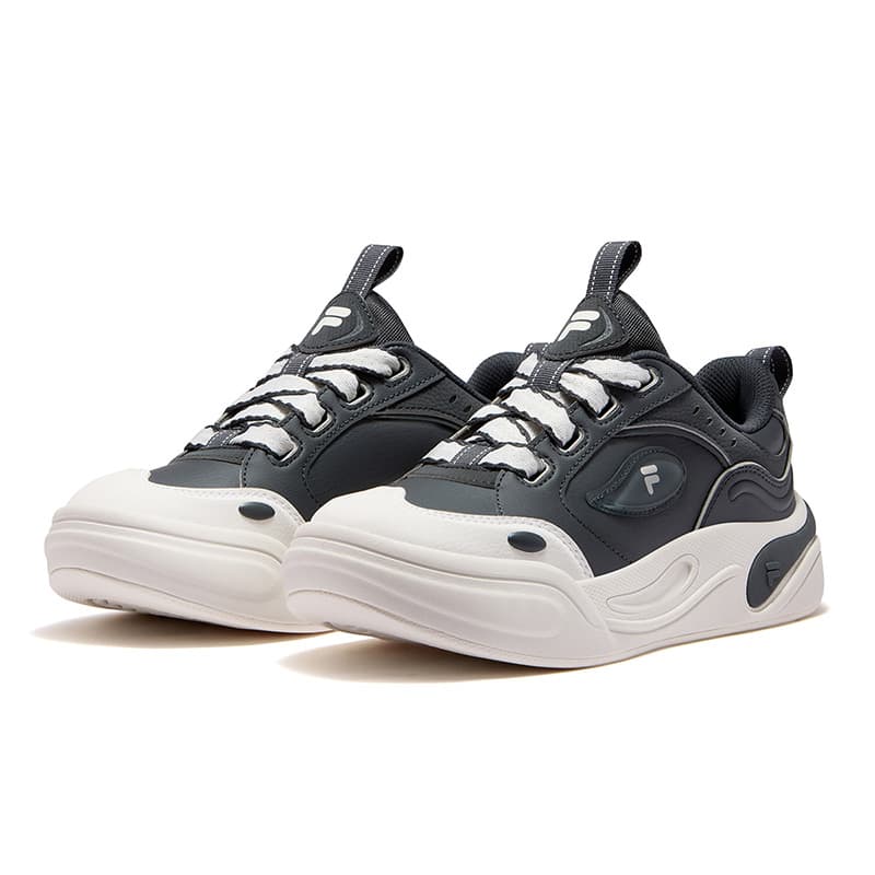 Кроссовки FILA FUSION CANNOLI Cake Shoes Низкие Скейтборд Обувь Женские Тень Черный Серый - изображение 3