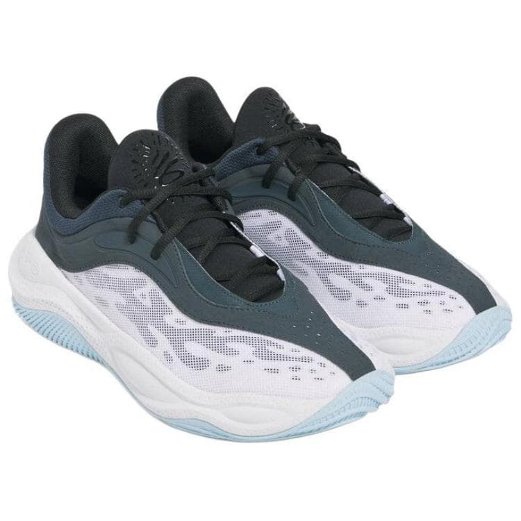 Кроссовки для баскетбола Under Armour CURRY SPLASH 25 Low Баскетбольные кроссовки Унисекс Черно-белые - изображение 3