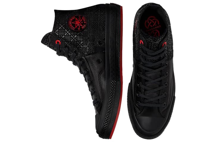 Кеды Converse 1970s Chuck Taylor All Star Black Red - изображение 4