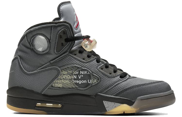 Ретро баскетбольные кроссовки OFF-WHITE x Air Jordan 5 Retro SP - изображение 2