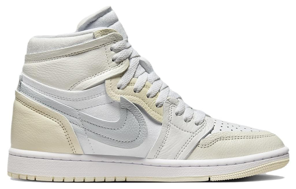 Ретро баскетбольные кроссовки Jordan Air Jordan 1 MM High White Yellow — фото 2