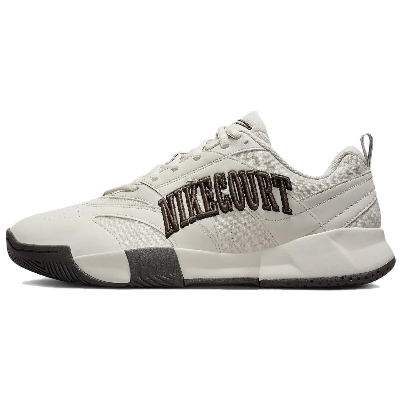 Кроссовки для тенниса Nike Court Lite 4 Устойчивые к истиранию низкие теннисные кроссовки унисекс белые-коричневые - изображение 1