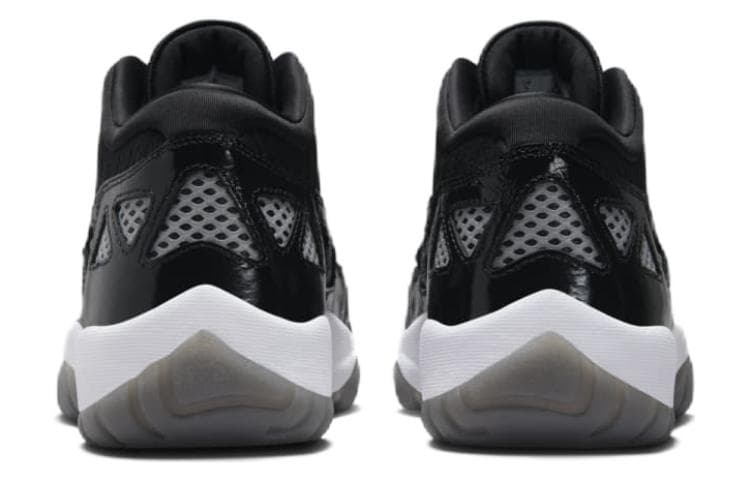 Ретро баскетбольные кроссовки Jordan Air Jordan 11 Low IE Black White - изображение 5