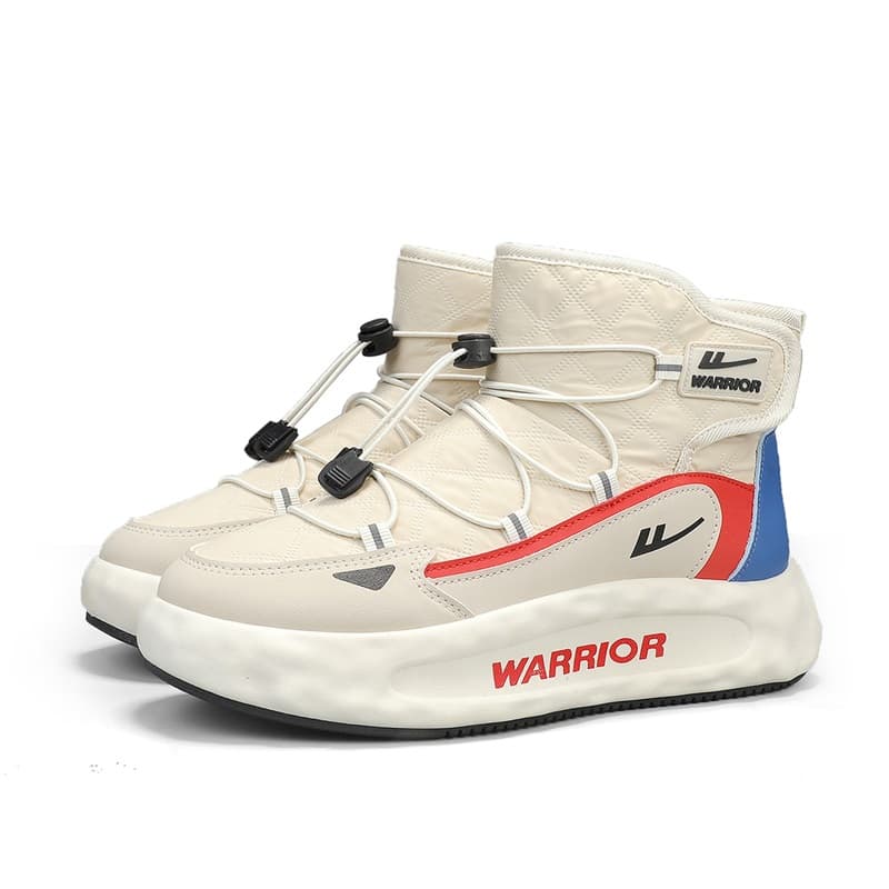 Ботинки зимние Warrior Теплоизоляционный Износостойкий Увеличивающий Высоту Противоскользящий Покрытие - изображение 6