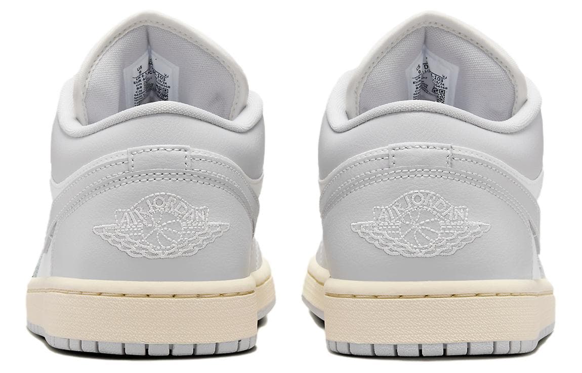 Ретро баскетбольные кроссовки Jordan Air Jordan 1 Low Retro Grey White - изображение 5