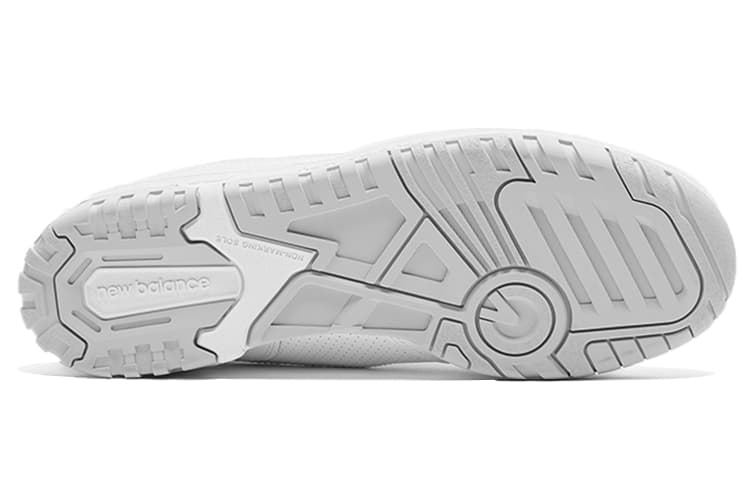 Ретро баскетбольные кроссовки New Balance 550 White Grey - изображение 5