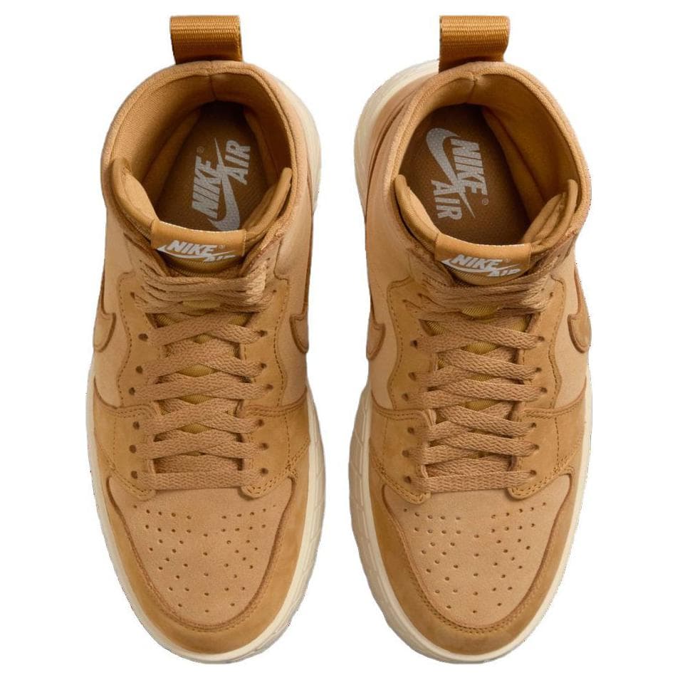 Сапоги Jordan Air Jordan 1 Ботильоны Женские Коричневый - изображение 4