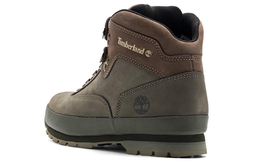 Кроссовки Timberland Противоскользящая Устойчивая к истиранию MID Топ Походная обувь Мужская Темно-зеленая - изображение 3