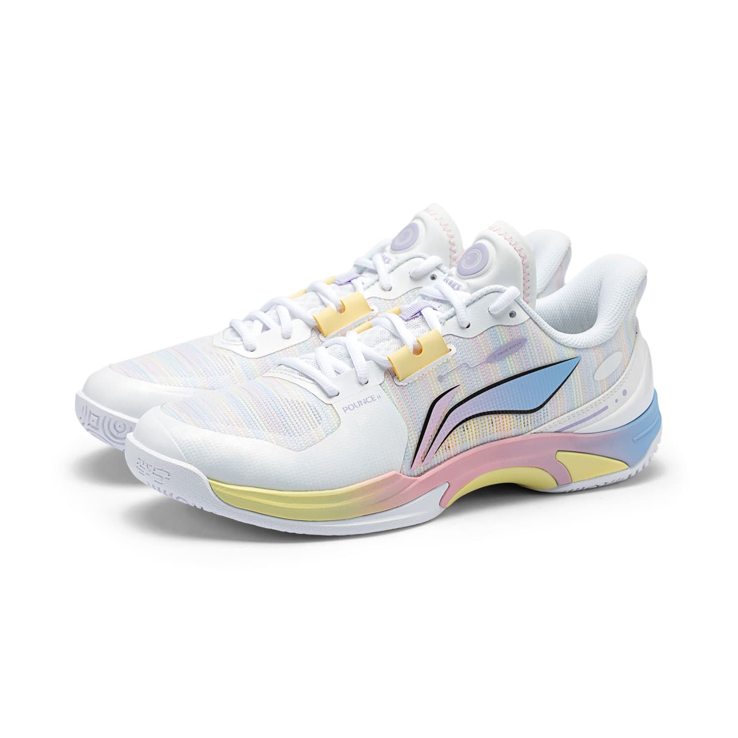 Кроссовки для бадминтона Li NING Hunting II Low Топ Кроссовки для бадминтона Унисекс Стандартный белый - изображение 2