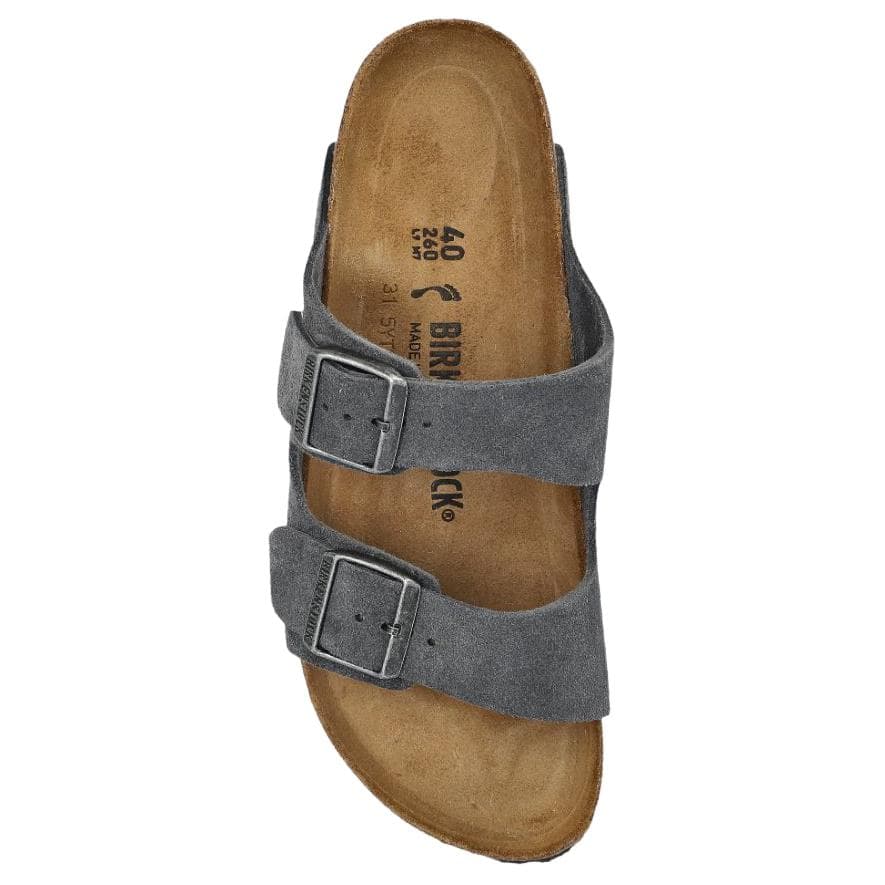Сандалии Birkenstock Arizona BS Резинопласт Обувь Birkenstock Унисекс Серый - изображение 4