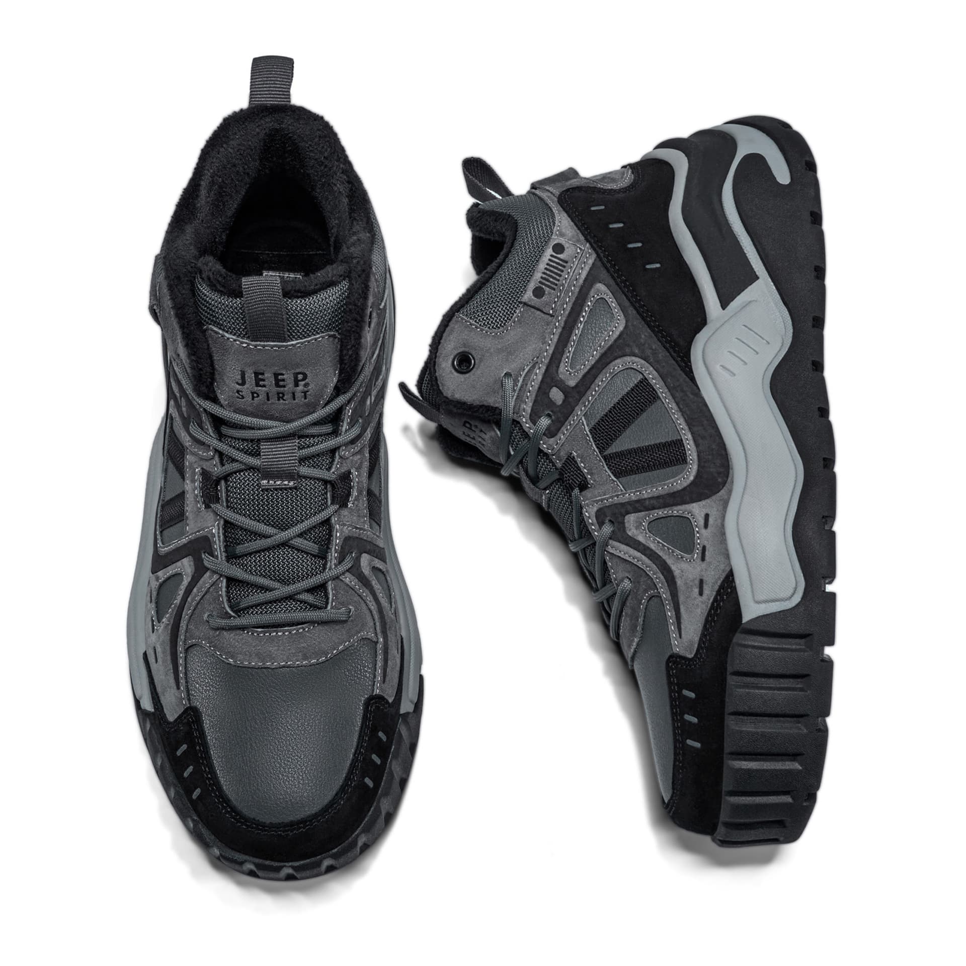 Ботинки зимние JEEP SPIRIT Snow Boots Grey - изображение 4