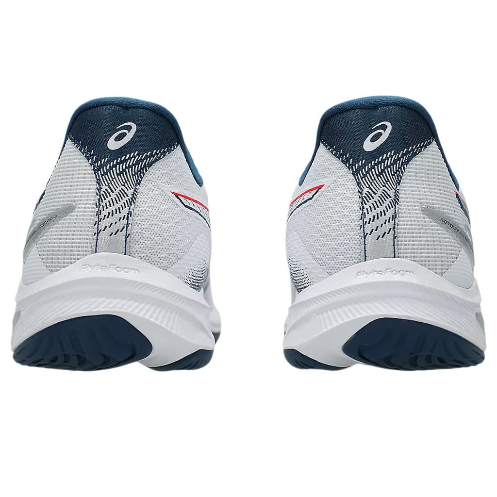 Кроссовки ASICS NETBURNER BALLISTIC FF 4 Low Топ Волейбольные кроссовки Мужские Серый Белый - изображение 3