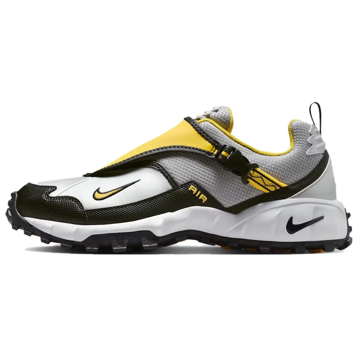 Кроссовки Nike ACG Phassad противоскользящая устойчивая к истиранию низкий верх походная обувь унисекс желто-серый - изображение 1