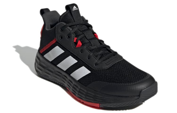Кроссовки для баскетбола adidas OwnTheGame 2.0 Black White Red - изображение 3