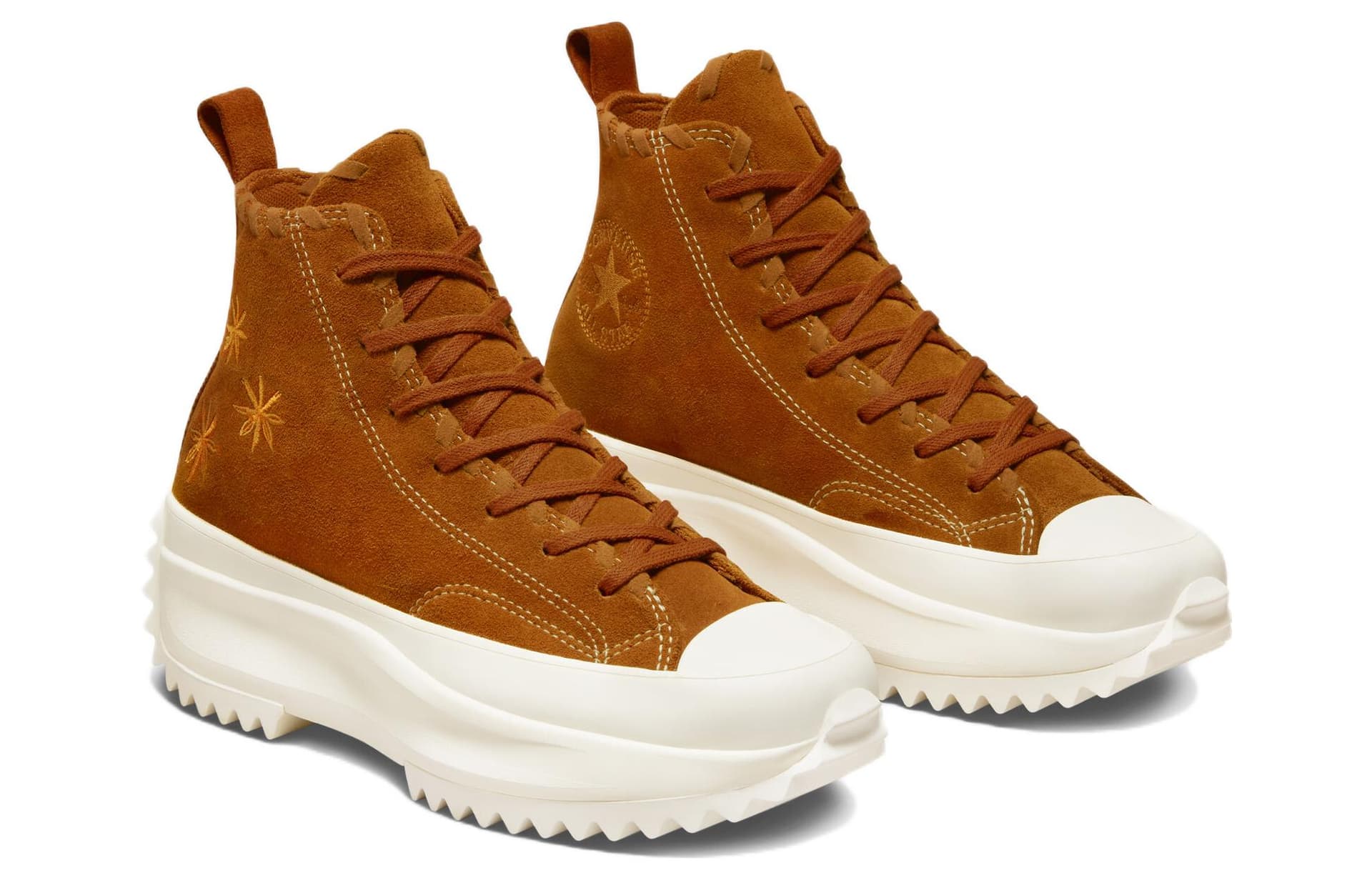 Кеды Converse Run Star Hike Platform Embroidered Florals - изображение 3