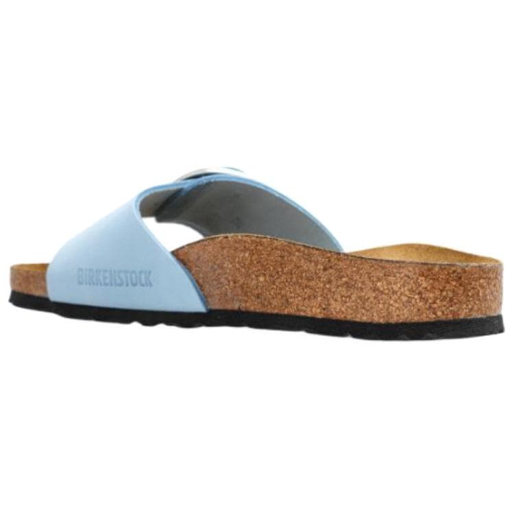 Сандалии Биркенсток Madrid Big Buckle Резина Пластиковая Обувь Birkenstock Женская Синяя - изображение 3