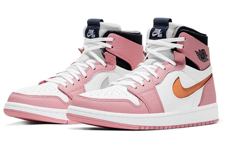 Ретро баскетбольные кроссовки Jordan Air Jordan 1 High Zoom Air CMFT Pink - изображение 3