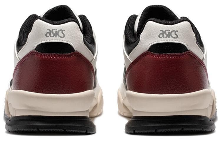 Ретро баскетбольные кроссовки Asics Гель Spotlyte Синтетическая кожа Дышащий Низкий верх Винтажные баскетбольные кроссовки Унисекс Белый Черный - изображение 5