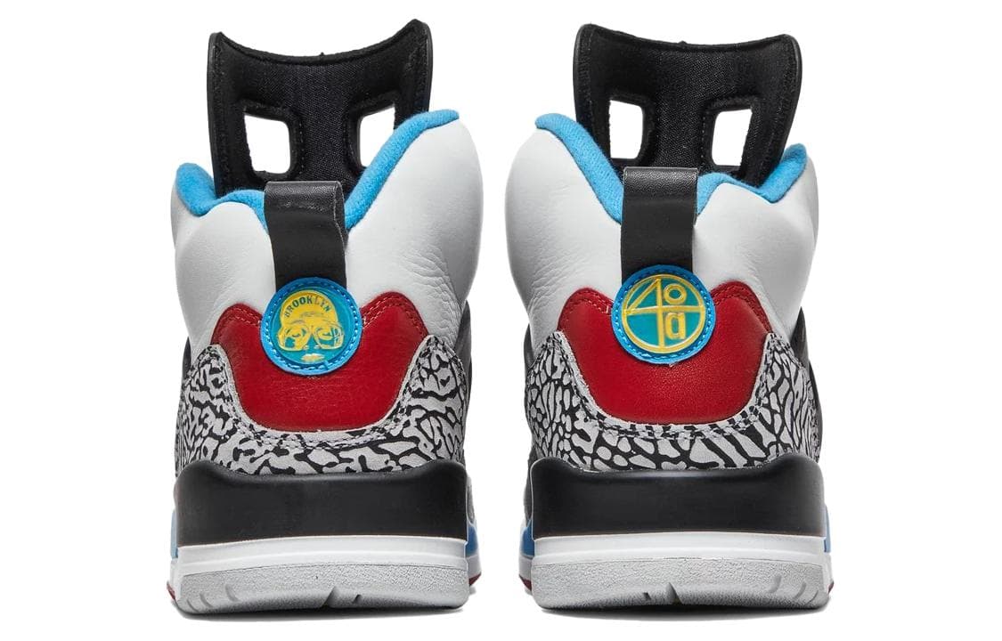 Ретро баскетбольные кроссовки Jordan Spizike Bordeaux - изображение 4