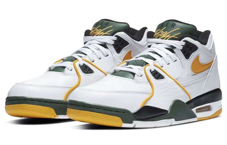 Кроссовки для баскетбола Nike Air Flight 89 "Seattle Supersonics" - изображение 3