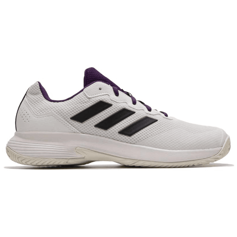 Кроссовки для тенниса Adidas GAMECOURT 2 Дышащие Легкие Низкие Теннисные Кроссовки Мужские Белые - изображение 2