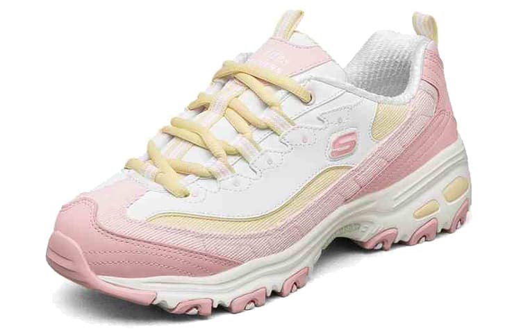 Кроссовки Skechers D'LITES 1.0 White Pink - изображение 2