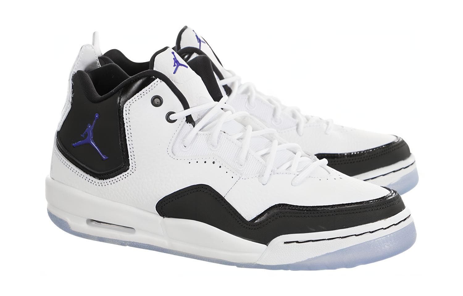 Ретро баскетбольные кроссовки Jordan Courtside 23 GS White Black - изображение 2