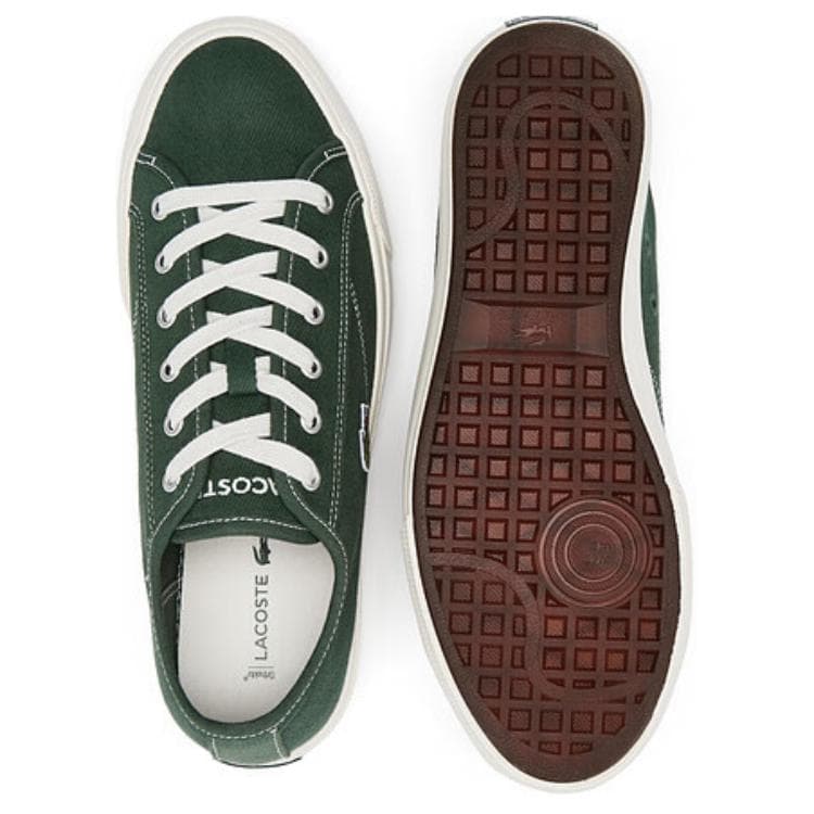 Кеды Lacoste Canvas Low Top Green - изображение 5