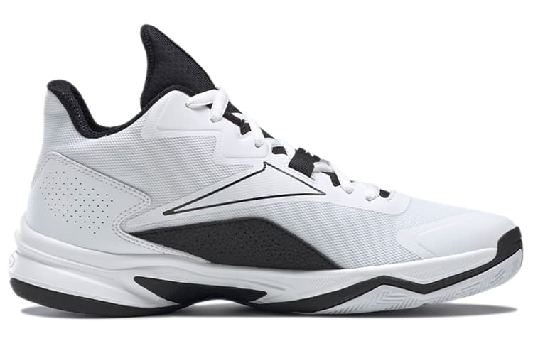 Ретро баскетбольные кроссовки Reebok More Buckets White Black - изображение 2