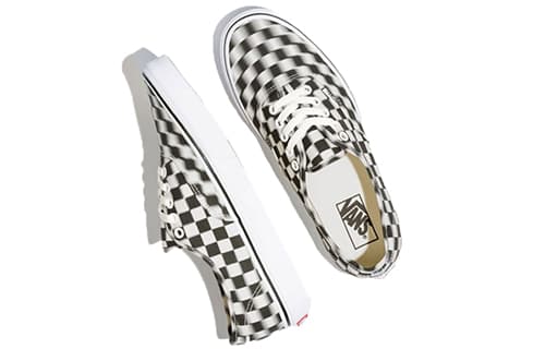 Кеды Vans Blur Check Authentic - изображение 3