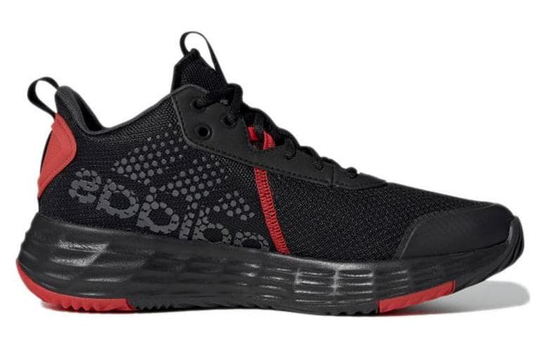 Кроссовки для баскетбола adidas OwnTheGame 2.0 Black White Red - изображение 2