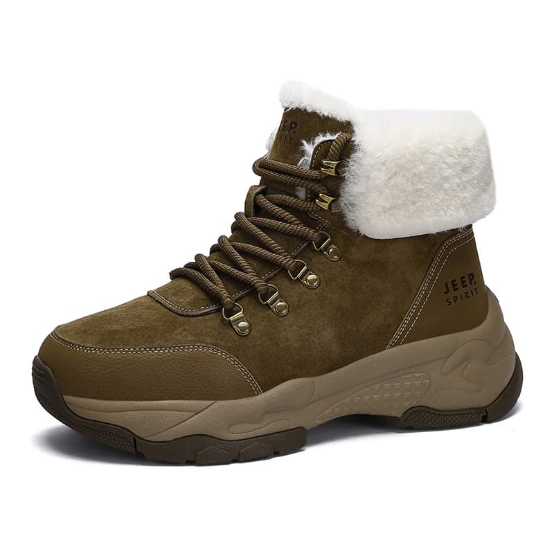 Ботинки зимние JEEP SPIRIT Snow Boots Caramel Brown - изображение 3