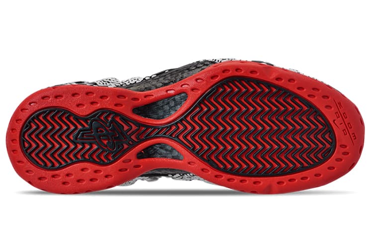 Ретро баскетбольные кроссовки Nike Foamposite One Snakeskin - изображение 4