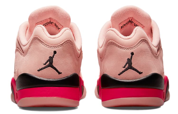 Ретро баскетбольные кроссовки Jordan Air Jordan 5 Retro Low "Girls That Hoop" Arctic Pink - изображение 5