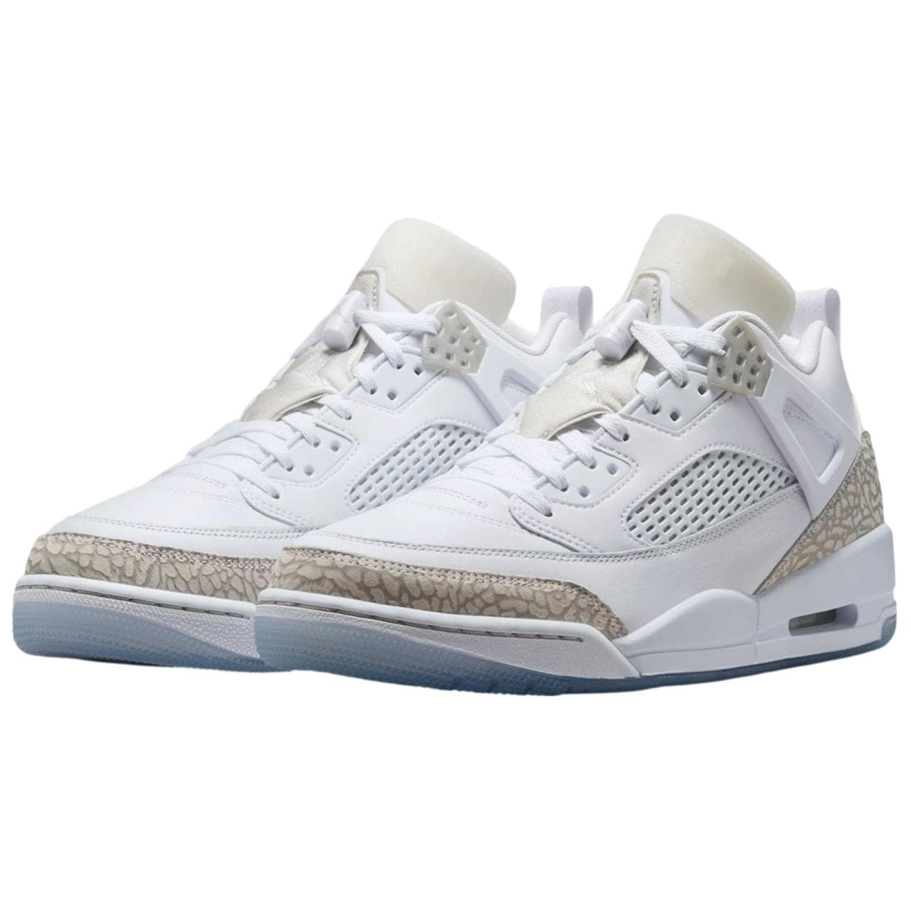 Ретро баскетбольные кроссовки Jordan Spizike Low универсальные противоскользящие износостойкие лоу-топы ретро баскетбольные мужские белые - изображение 3