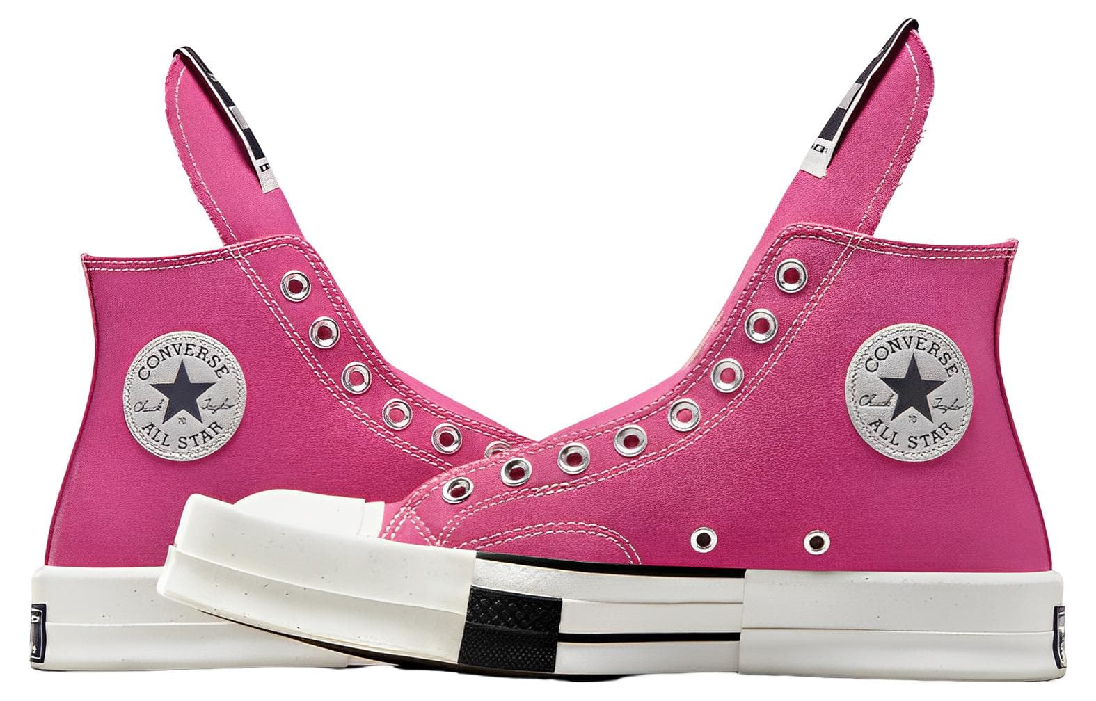 Кеды Rick Owens DRKSHDW x Converse 1970s Pink White - изображение 4