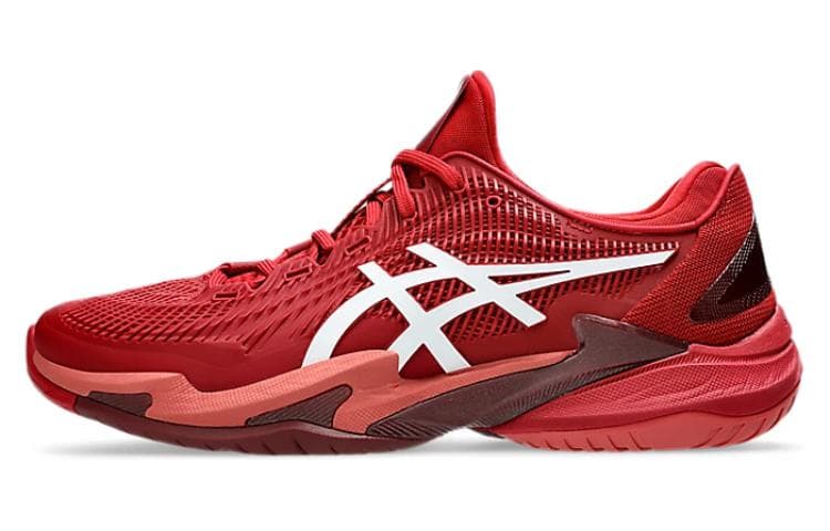 Кроссовки для тенниса Asics Court FF 3 Red White - изображение 1