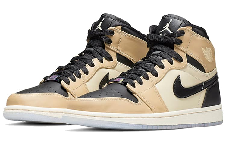 Ретро баскетбольные кроссовки Jordan Air Jordan 1 Retro High Prem Mushroom Fossil - изображение 3