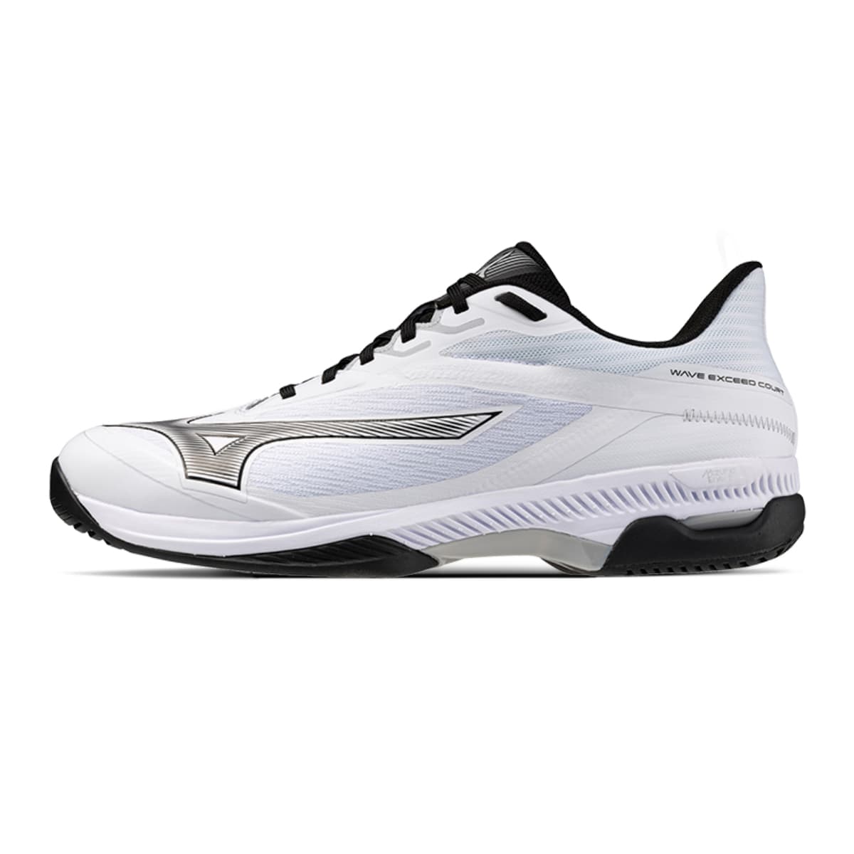 Кроссовки для тенниса Mizuno WAVE EXCEED COURT Противоскользящие Износостойкие Легкие Низкие Теннисные Кроссовки Унисекс Белый Черный - изображение 1