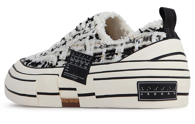 Кеды xVESSEL G.O.P. Lows "Mixed Tweed" - изображение 4