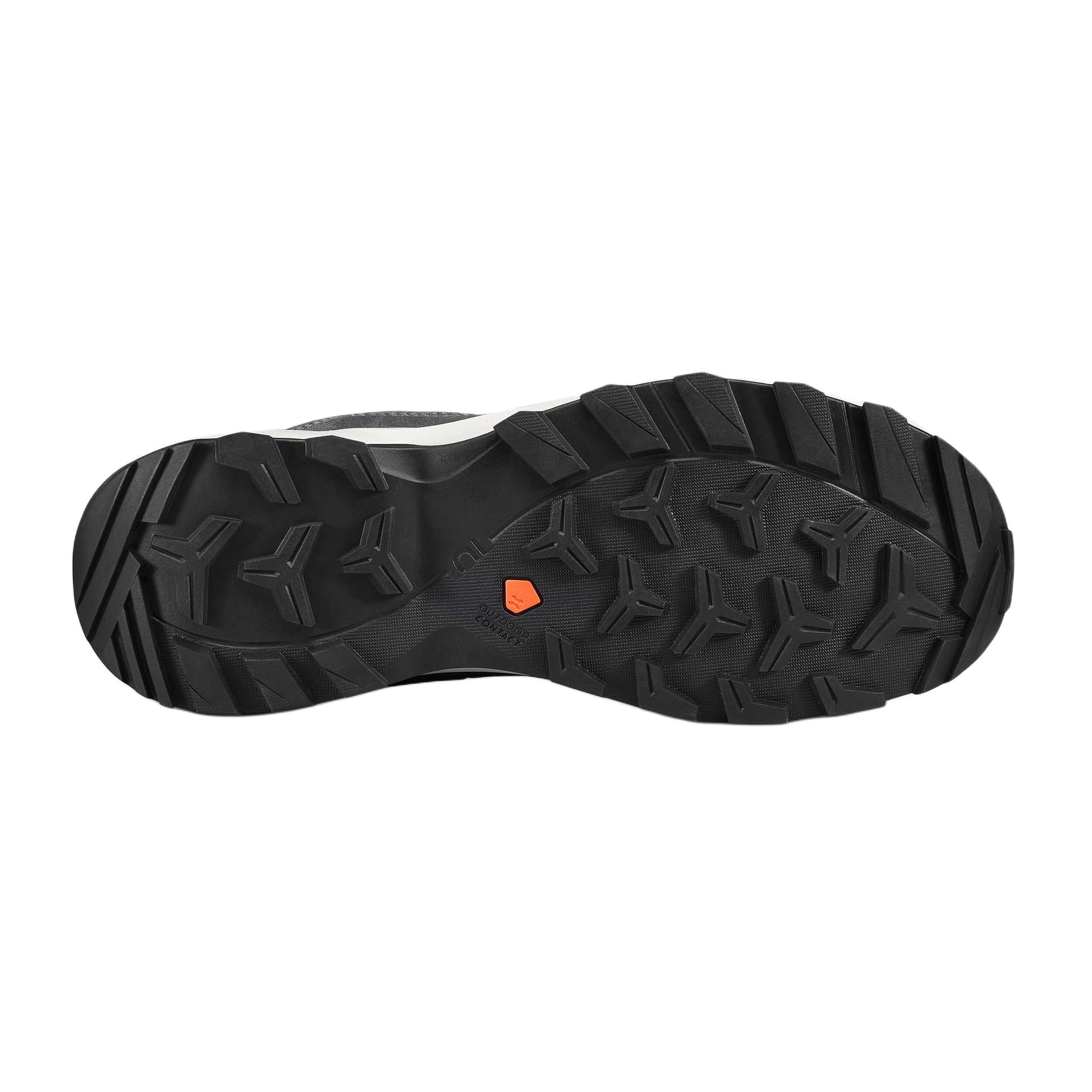 Кроссовки DECATHLON MH500 Нескользящий и Водонепроницаемый MID Топ Походная обувь Женская Черная Серый - изображение 4