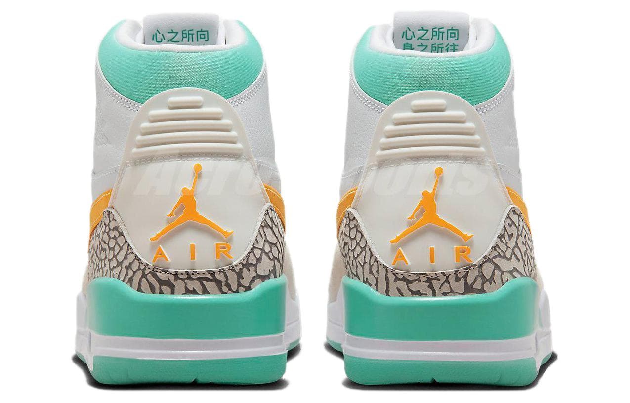 Ретро баскетбольные кроссовки Jordan Legacy 312 "Guo Ailun" PE - изображение 5
