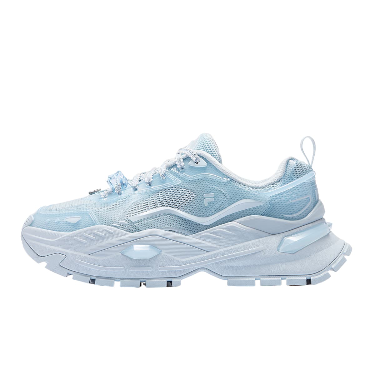 Кроссовки FILA FUSION BIANCO IV Candy Shoes 4 Ткань Низкий Верх Ткань Подошва Женские Синие - изображение 1