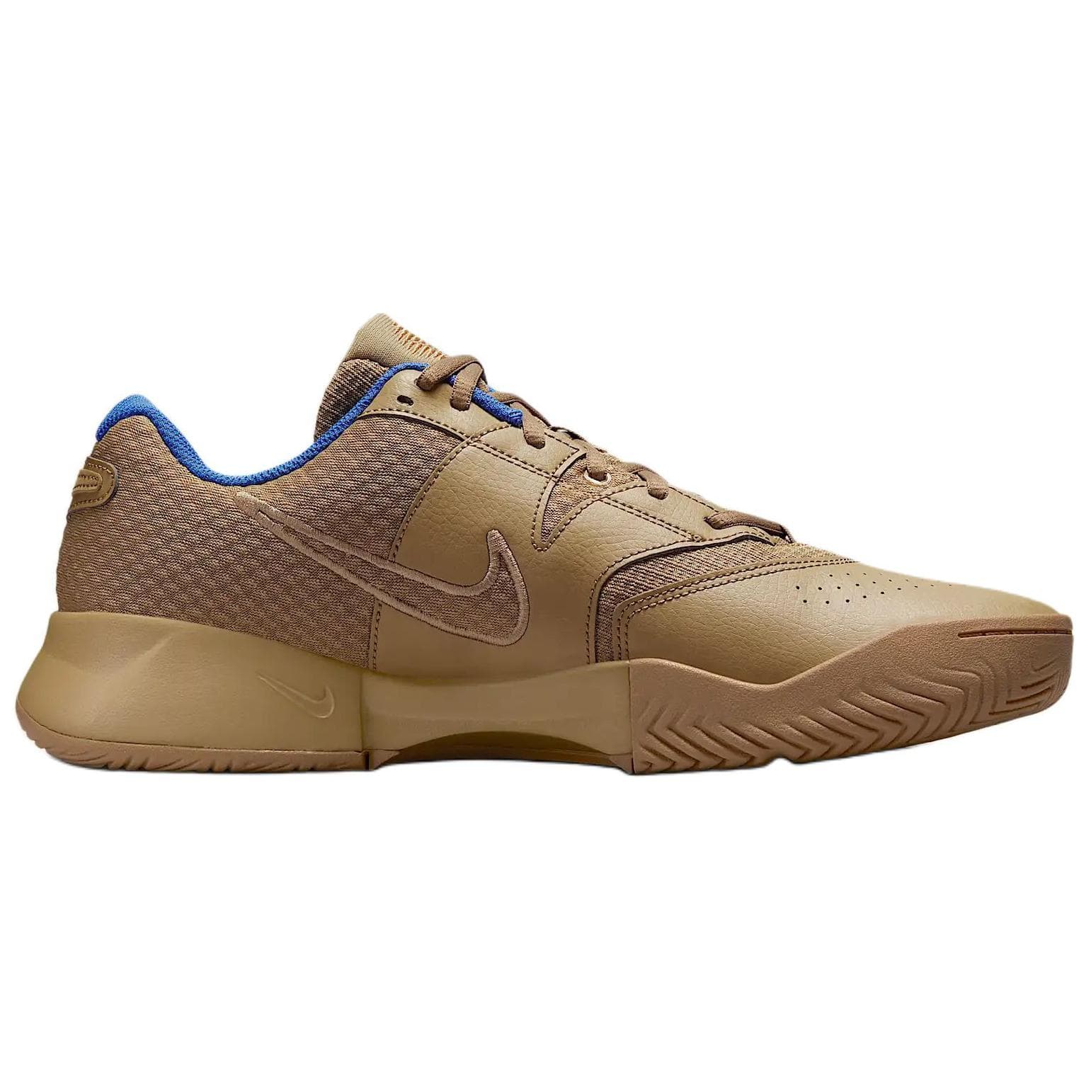 Кроссовки для тенниса Nike Court Lite 4 Устойчивые к истиранию низкие теннисные кроссовки мужские коричневые - изображение 2