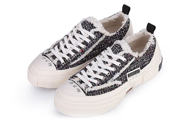 Кеды xVESSEL G.O.P Lows "Black Tweed" - изображение 2