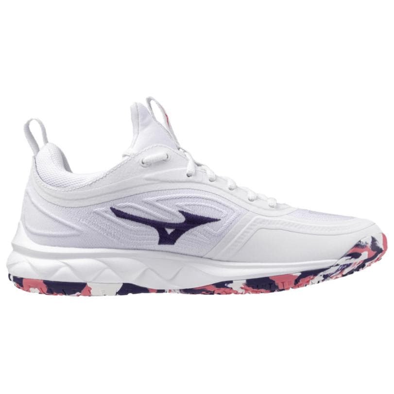 Кроссовки для спортзала Mizuno Wave Luminous 3 Устойчивые к истиранию Легкие Низкие Тренировочные Кроссовки Женские Белые - изображение 2
