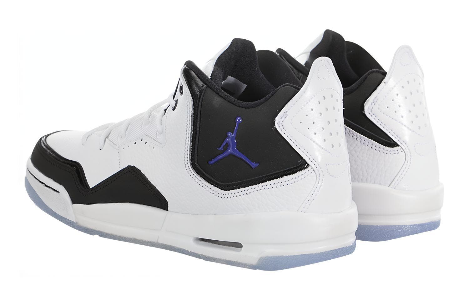 Ретро баскетбольные кроссовки Jordan Courtside 23 GS White Black - изображение 3
