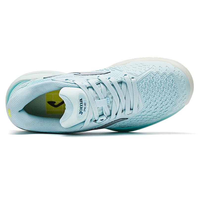 Кроссовки для тенниса Joma Ace Нейлон Амортизация Устойчивый к истиранию Дышащие Низкие Кроссовки для тенниса Женские Светло-синие - изображение 4