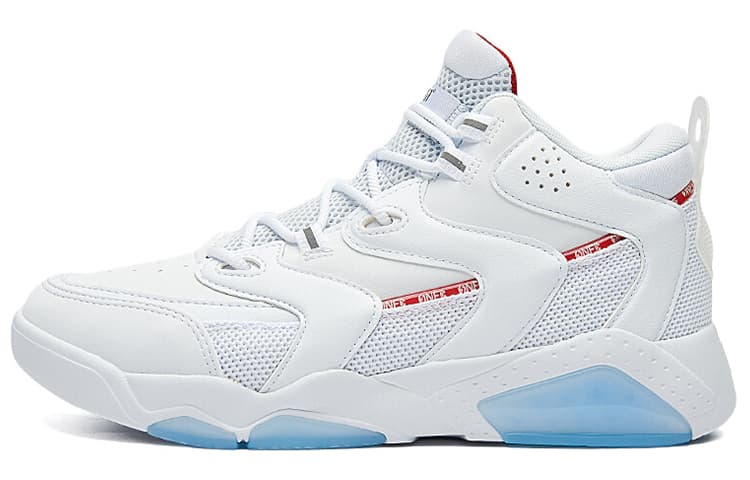 Кроссовки для баскетбола 361° Basketball Shoes Mid White Red - изображение 1